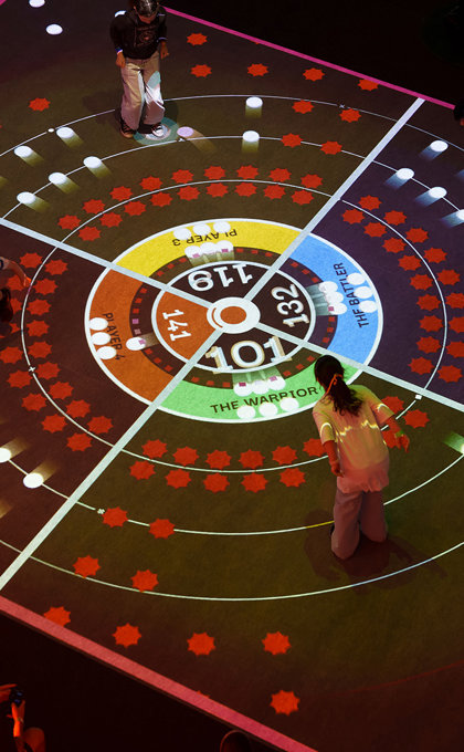 Augmented Games was created for collaborative play – you will be sharing your court with other patrons so come ready to team up, compete and make new friends!